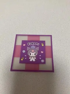 【新品】サンリオ クロミちゃん クリアスクエアコースター