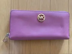 MICHAEL KORS ピンク　長財布