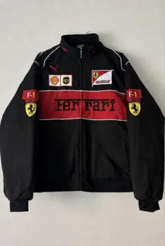 Ferrari F1 ヴィンテージジャケット L ブラック
