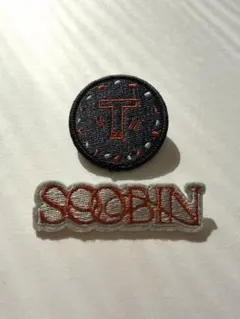 TXT スビン ACT : PROMISE ワッペン バッジ 2個セット