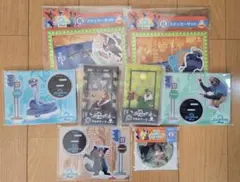 Happy くじ　ズートピア2 マルチケース　缶バッヂ　ステッカー　セット