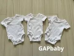GAPbaby 半袖ロンパース 肌着 新生児