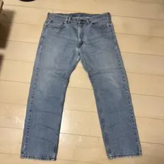 古着　Levi's 505ライトブルーデニムジーンズ 36×30