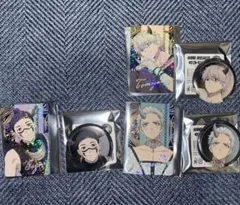 ウィンブレ　缶バッジ カード　硯　梅宮　兎耳山　6点セット