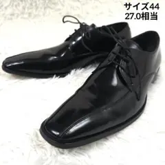 ✨極美品✨ フープディドゥ ドレスシューズ 外羽根 スワールトゥ レザー 黒のサムネイル