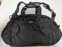 agnès b. VOYAGE ブラックショルダーバック、トートバッグ