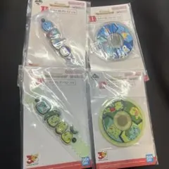 一番くじ　ポケモン　30th I賞 ラバーコレクション 4点セット　水　草