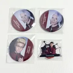 東京リベンジャーズ DMMスクラッチ 缶バッジ 黒川イザナ 4個セット 東京リベンジャーズ DMM スクラッチ アクリルスタンド 缶バッジ