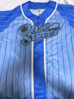 Cutie Street ベースボールシャツ ユニフォーム ブルー あやの - メルカリ