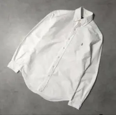 ラルフローレン 白 オックスフォード 長袖 シャツ