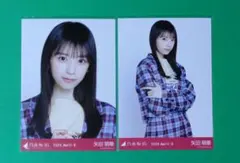 乃木坂46 矢田萌華 チェック 生写真・セミコンプ - メルカリ