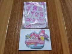 サンリオ　キャラクターズ　アクリルブローチ　クリームinスナック　マイメロ