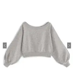 GRL オフショルダースウェットトップス[pm392]