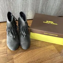 新品未使用 マーレマーレ レディース ショートブーツ L 24.0 ブラウン