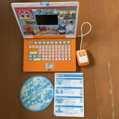 アンパンマン 学習パソコン オレンジ - メルカリ