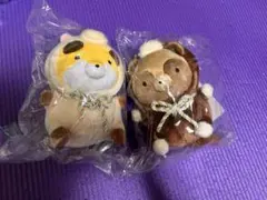 新品 タヌキとキツネ ハッピーバッグ 福袋 2019 ぬいぐるみセット