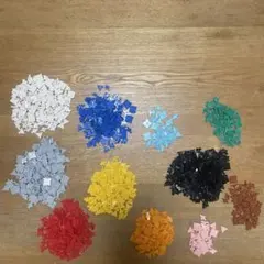 多色プラスチックパズルピースセット