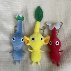 ピクミン キーホルダーセット 引っこ抜きぬいぐるみ