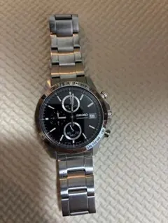 d*a様 SEIKO クロノグラフ 腕時計 クォーツ (電池無)