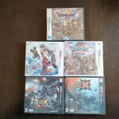 3DSソフト4本+DSソフト1本