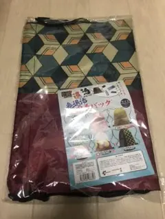 鬼滅の刃　風　スナップバッグ　巾着バッグ