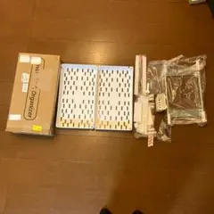 ◯ シンク下収納ラック 組み立て式 取扱説明書付き キッチン収納