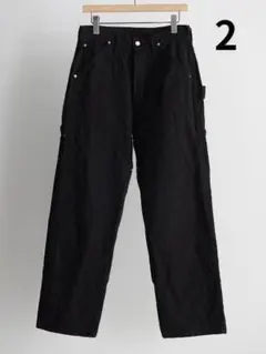 26SS COMOLI コットンダック ペインター パンツ ブラック size3 - メルカリ