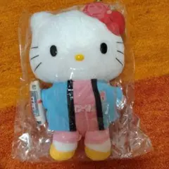 ハローキティ 揖保乃糸 マスコット ぬいぐるみ