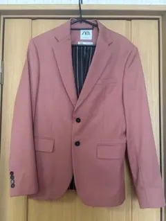 ZARA テーラードジャケット ピンクのサムネイル