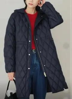 グリーンレーベルリラクシング キルティング ライト ダウン コート 撥水　新品