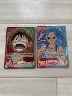 ワンピースカード　ルフィ＆ビビ リーパラまとめ売り