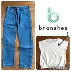 130 branshes Tシャツ＆デニムパンツ