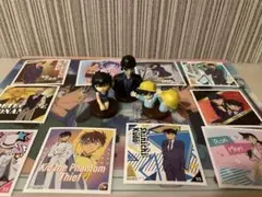 【チョコエッグ　名探偵コナン】新蘭・世良真澄　子供ver＋おまけシール7枚