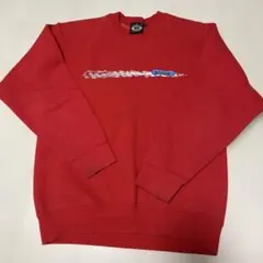 old vans USA 90s スウェット レッド ロゴ トレーナー 赤のサムネイル