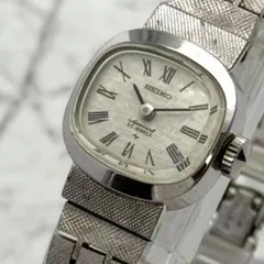 美品　稼働品　SEIKO　スペシャル　手巻き　シルバー　腕時計　レディース