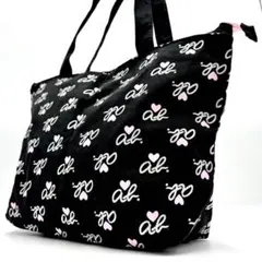 アニエスベー ボヤージュ　agnes b. トートバッグ ブラック 肩掛け