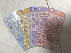 サンリオ　ボンボンドロップシール　うるちゅるポップシール 4枚セット