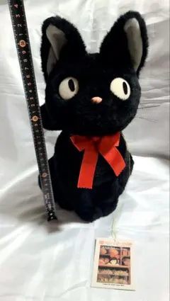 ジジ　ぬいぐるみ　実写版　魔女の宅急便　非売品 激レア 当時物】魔女の宅急便 ジジ ぬいぐるみ 実写映画版 2014 ジブリ
