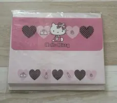 2005年製 ハローキティ ミニレターセット シール付き 平成キティ