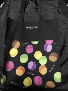 美品‼︎FAUCHON　フォション　マカロン柄トートバッグ