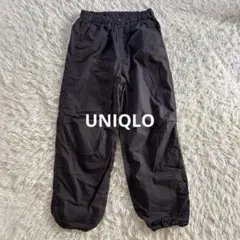 UNIQLO キッズ　裏起毛ロングパンツ　長ズボン　160 防寒