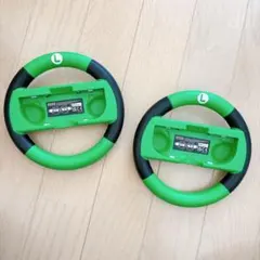Nintendo Switch ハンドル　コントローラー ルイージ　2個セット