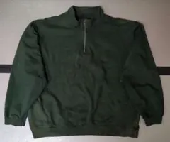 L.L.Bean ハーフジップトレーナー ダークグリーン