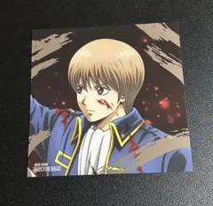 銀魂 アニメイトフェア 特典 箔押しスクエアカード　沖田総悟