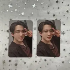 straykids スキズ FC更新特典 トレカ チャンビン 2枚セット