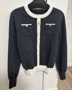 CABAN コットンカシミヤ クルーネックカーディガン