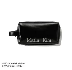 LANEIGE×Matin Kim ポーチ 非売品 限定 黒 エナメル調