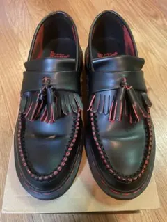 【美品】ADRIAN レッドステッチ タッセル ローファー Dr.Martens