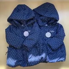 新品未使用タグ付きジャケット姉妹お揃いコーデ2着セット104と97