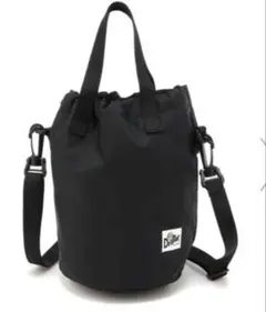 Drifter ドリフター　ショルダー　黒 DRAWSTRING POUCH